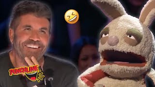 Simon Cowell Loves This HILARIOUS Puppet On AGT!