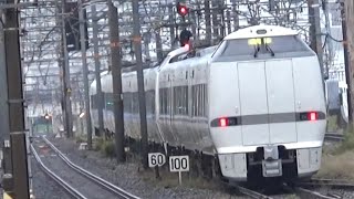 683系4000番台B36編成+683系8000番台N13編成(特急サンダーバード送り込み回送)【北方貨物線経由】