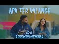 Apa Fer Milange Lo-fi ( Slowed and Reverb) Song by Savi Kahlon #8daudio