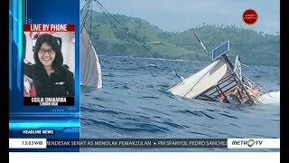 Kapal Rombongan Wartawan Terbalik di Labuan Bajo, Seluruh Penumpang Selamat