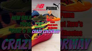 Hot Cheetos X Puma Scoot Zeros vs New Balance 1906! #hot #shorts