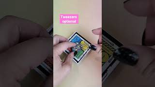 Playing the World's Smallest board game mini Sorry game