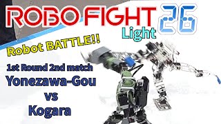 【ロボット格闘技】 Humanoid robot battle \