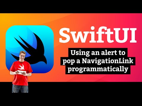 Using an alert to pop a NavigationLink programmatically – Bookworm SwiftUI Tutorial 10/10