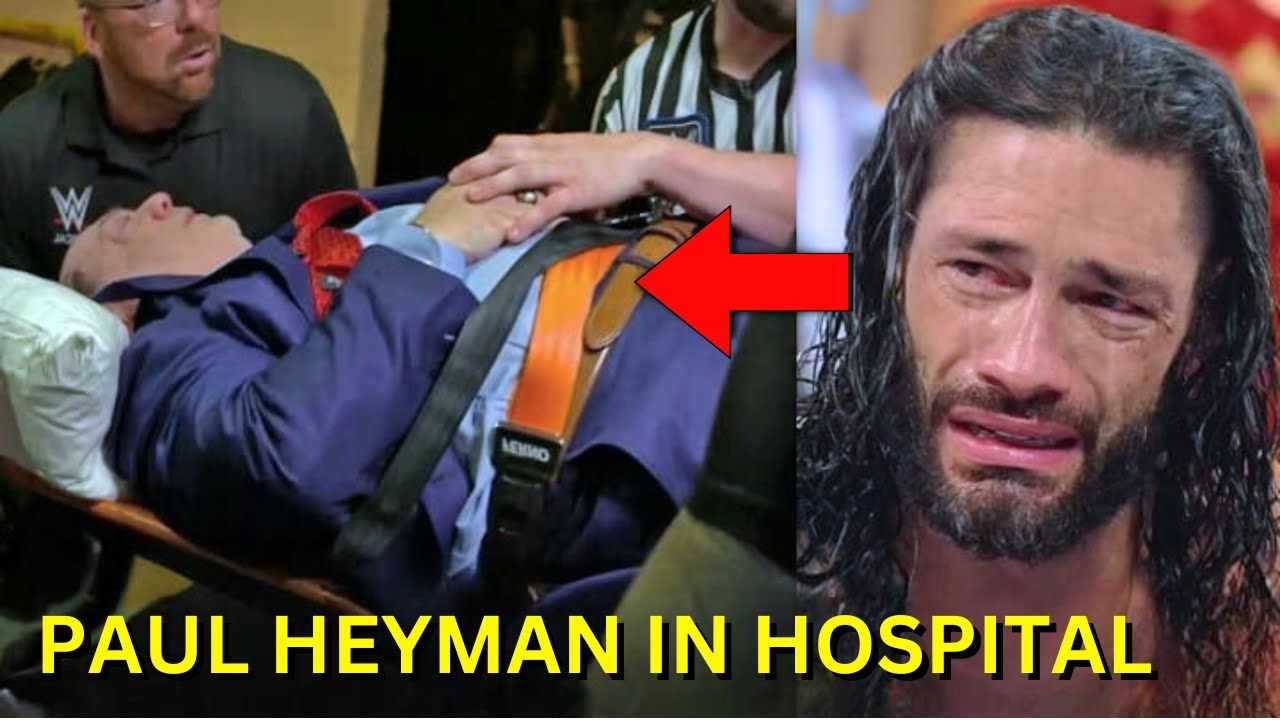 Paul Heyman In Hospital As Roman Reigns Cries After Bloodline & Solo ...