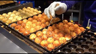 Takoyaki - Taiwanese street food  章魚燒 逢甲夜市