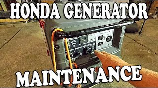 Honda Generator Maintenance - Honda eu3000is Generator