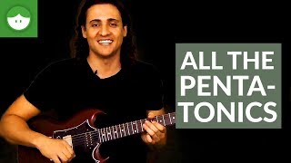 How To Play All the Pentatonic Scales On The Fretboard