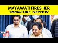 Mayawati Sacks Nephew Akash Anand As Heir 