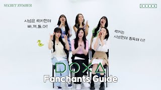 Download SECRET NUMBER '독사 (DOXA)' Fanchants Guide mp3