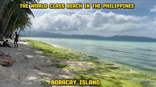 Look BORACAY Philippines | Today February 19 2025 |World Class Beach | Beautiful Day