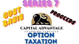 Confused by Option Taxes? Watch this !! Series 7 Exam