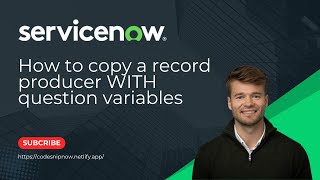 How to copy a record producer WITH questions in ServiceNow