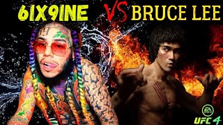 Bruce Lee vs. Tekashi 6ix9ine - EA sports UFC 4 - CPU vs CPU
