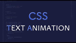 CSS Text Animation - 文字をふわっと表示させるアニメーション