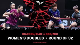 Diaconu/Xiao vs Doo/Zhu | WD R32 | Singapore Smash 2025