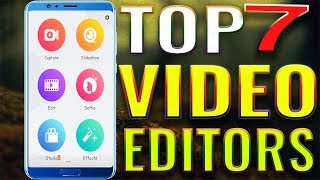 TOP 7 Cool Best Android Apps To Make Videos With Pictures and Music | Video Editing Apps | Hindi