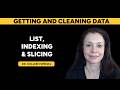 Python List Indexing and Slicing Explained — The Key to Unlocking Your Data. - Dr. Colleen Spiegel