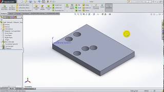 51 SolidWorks 2015 Tutorial 51 Table Driven Pattern