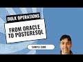 BULK COLLECT, FETCH, and FORALL in PostgreSQL