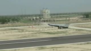 The Chief of the Air Staff Air Chief Marshal RKS Bhadauria flew the MiG-21 Bison aircraft.