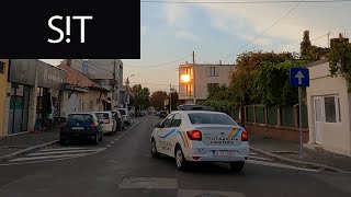 Constanta - Strada Mircea Cel Batran Bulevardul Mamaia Si Strada Unirii In Trafic