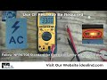 Learn How To Use the 61-347 IDEAL Digital Multimeter