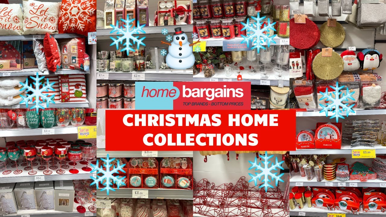 Home Bargains Christmas 2024 Ads - Sadie Clarice