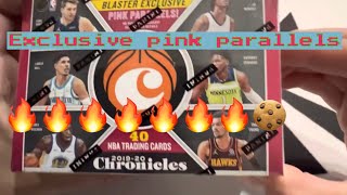 2019-2020 panini chronicles basketball blaster box break free sports cards pink parallel luka nba