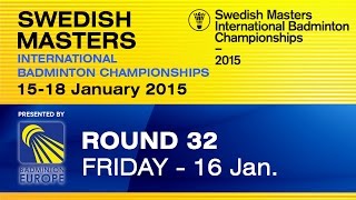 R32 - MD - M.CHRISTIANSEN / D.DAUGAARD vs C.COLES / P.VAN RIETVELDE - 2015 Swedish Masters