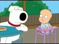 family guy brian yells at baby at denny s