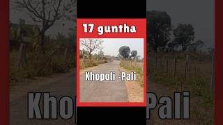 ID: 147/314 The 17 guntha Plot for sale in Sudhagad Pali