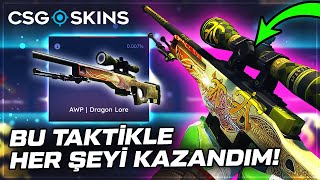 BU TAKTIKLE DRAGON LORE KATLADIM Csgoskins Promo Code 2025