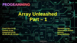System Verilog Session 21 (Arrays Unleashed Part_1)