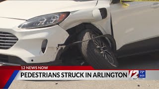 Multiple people struck by vehicle in Arlington, Mass.