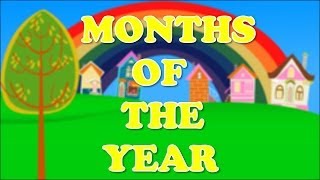Months Of The Year Song Nursery Rhyme