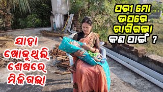 FINALLY ମିଳିଗଲା ? I ପରୀ ରାଗିଗଲା ମୋ ଉପରେ I PABITRA PARI VLOGS  I ODIA VLOGS I VLOG#44