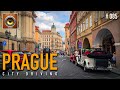 Driving Tour of Prague from East to West with Jazz 🎹 Czech Republic 4K HDR