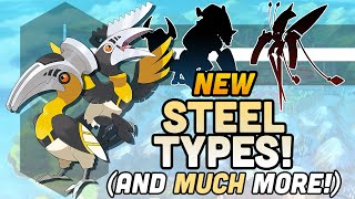Designing NEW POKEMON - New Steel Types, Normal Type, and Much More!