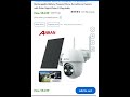 sale $54.99 2k solar security camera with spotlight anran 360° view wireless outdoor camera