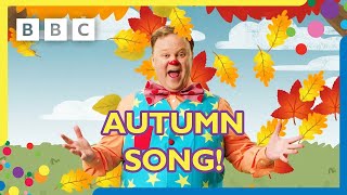 Mr Tumble's Autumn Song | Golden Golden | Mr Tumble and Friends