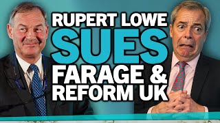 Nigel Farage SUED by Rupert Lowe in bombshell new Reform UK case: "Will all come out in court!"