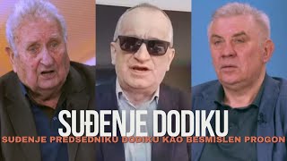 Sudjenje predsedniku Miloradu Dodiku kao besmislen progon - Da li se vode tajni pregovori?