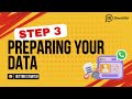 Step 3 Preparing your data | WhatsApp Bulk Message Sender | WA Sender | SheetWA