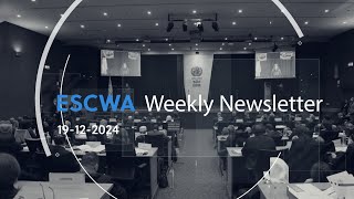 ESCWA Weekly Newsletter, Issue No 279