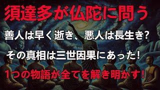 須達多の疑問！なぜ善人は早逝し、悪人は長生きするのか？