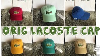 1950 PHP Lacoste Cap Big CROC Logo