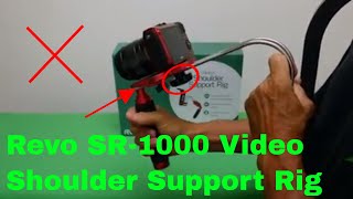 ✅  How To Use Revo SR-1000 Video Shoulder Support Rig Review