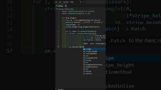 DRAW INDIAN FLAG With PYTHON! EASY TUTORIAL FOR BEGINNERS! #pythonlearning #happyindependenceday