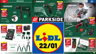 catalogue LIDL Parkside du 22 janvier 2025 ✅ Arrivage bricolage Parkside 🛠 Promos deals 💥